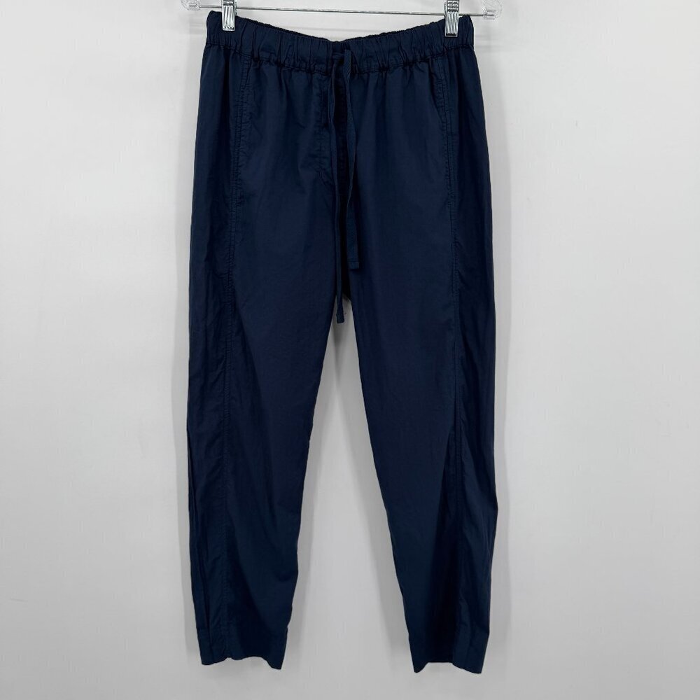 Xírena Navy BlueCotton Drawstring Jogger Lounge Pull ON Pants XS NWOT